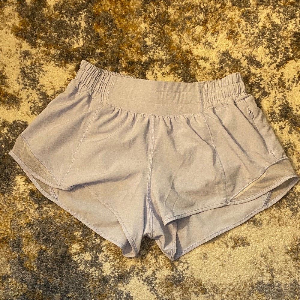 Lululemon Hotty Hot Shorts 2.5”: Lavender Frost